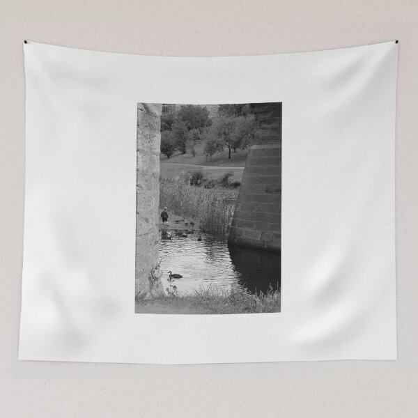 Item preview, Boy feeding the ducks designed and sold by Kirsten Covington.