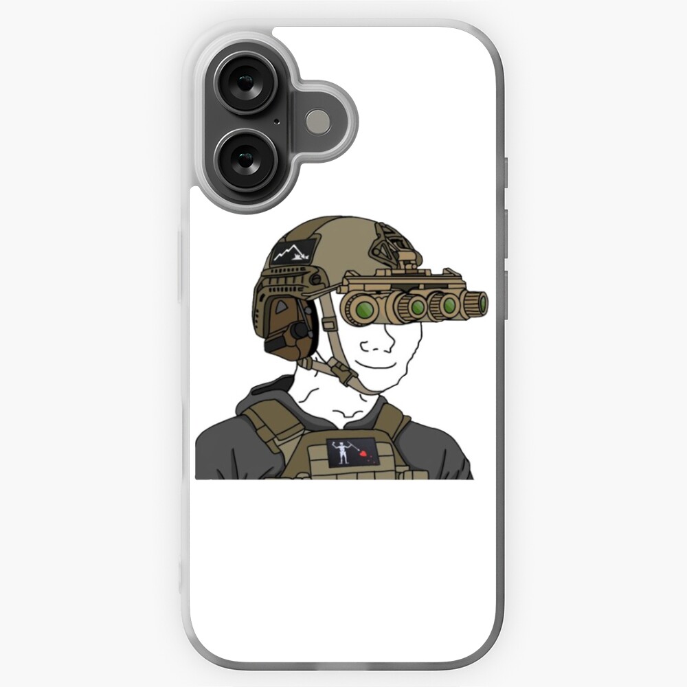 Vista previa del artículo con la obra «Funda blanda para iPhone», diseñado y vendido por TaxThisFedBoy.