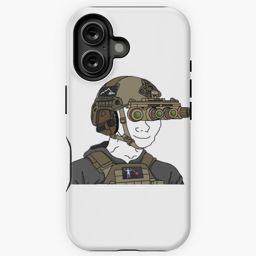 Vista previa del artículo con la obra «Funda resistente MagSafe para iPhone», diseñado y vendido por TaxThisFedBoy.