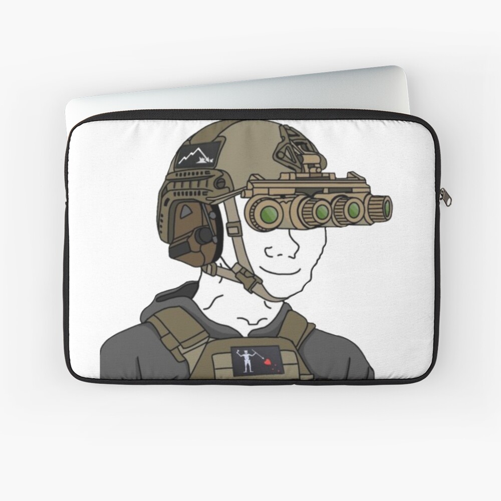 Vista previa del artículo con la obra «Funda para portátil», diseñado y vendido por TaxThisFedBoy.