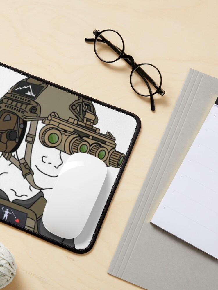 Imagen 3 de 5, Alfombrilla de ratón con la obra Tac-Jak, diseñada y vendida por TaxThisFedBoy.
