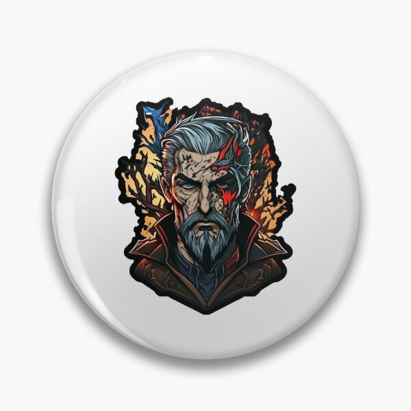Item preview, Burnt Necromancer raising the dead!  designed and sold by AntheaLotus.
