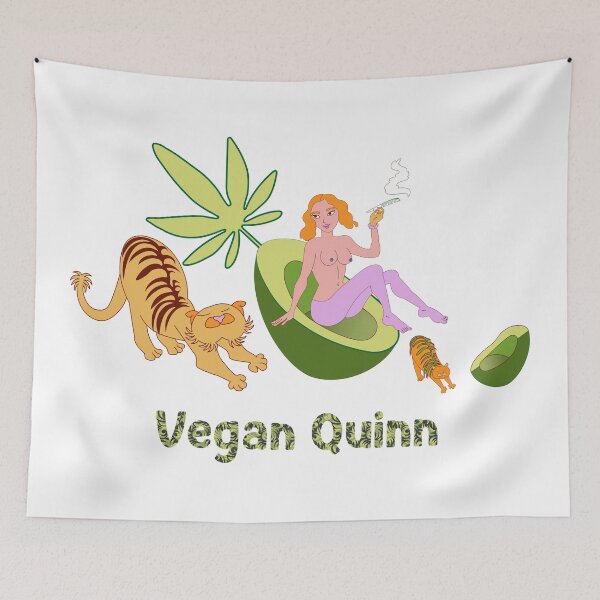 Item preview, Vegan Quinn designed and sold by simplefunart.