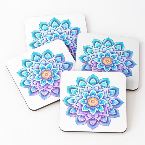 Item preview, Color Blast Mandalas designed and sold by Silverstormer.