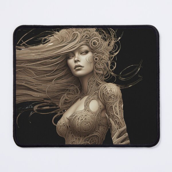 Item preview, the goldan beauty 3(no background)beauty-woman-female-fantasy-beautiful-girl-face-feminism designed and sold by Hermossa-Art.
