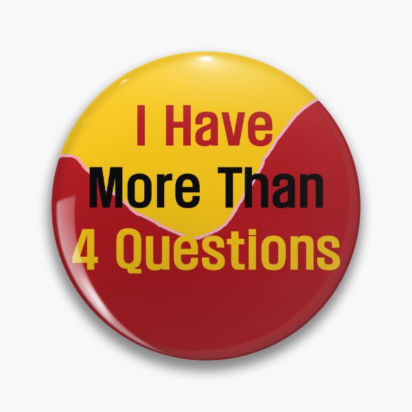 Item preview, I Have More Than Four Questions designed and sold by EunsooLee.