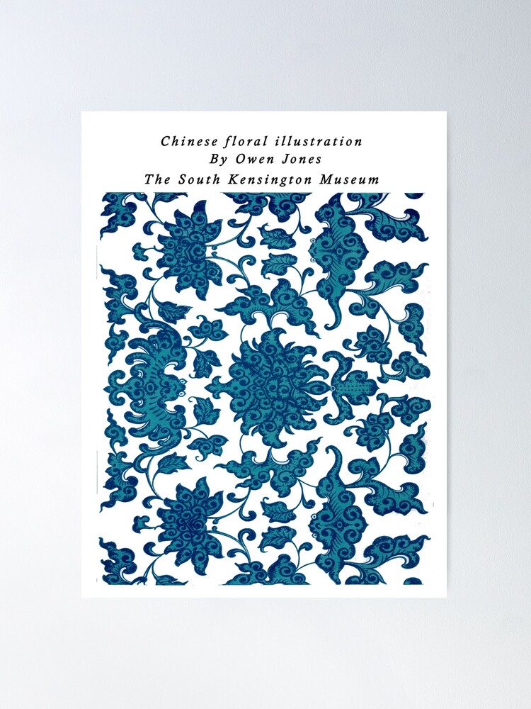 motifs floraux chinois