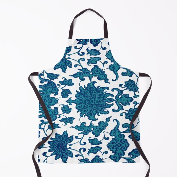 Item preview, Traditional Blue & White Chinese Floral patterns By Owen Jones designed and sold by Tamas Das.
