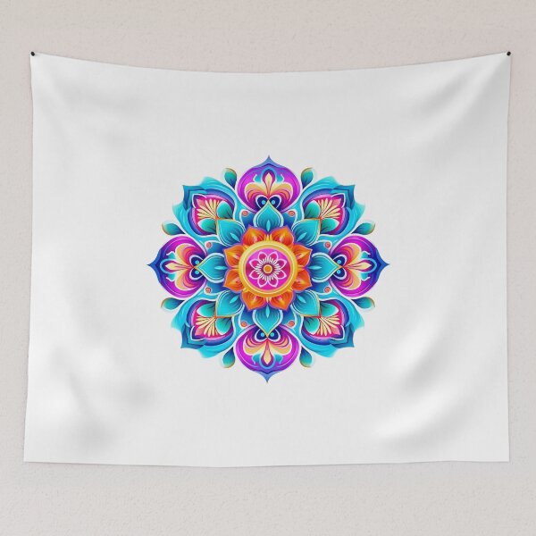 Item preview, Rainbow Power Mandala Madness designed and sold by Silverstormer.