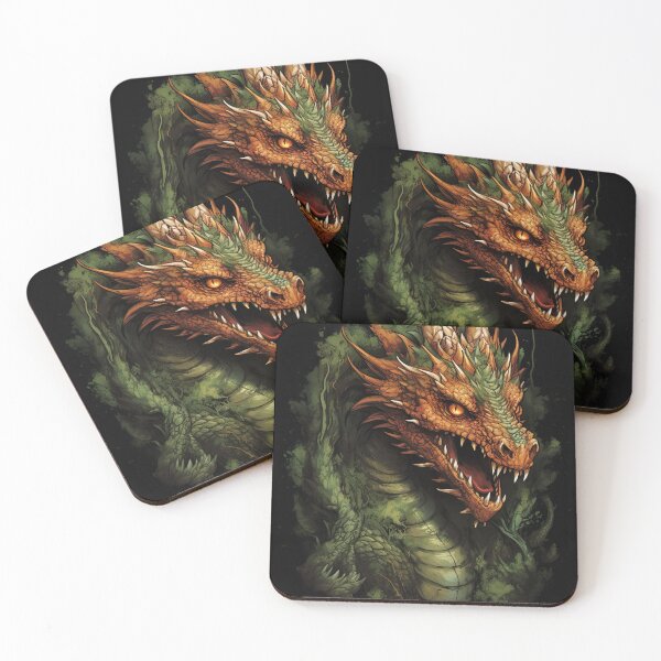 Item preview, Green Dragon - Fantasy designed and sold by unknown-places.
