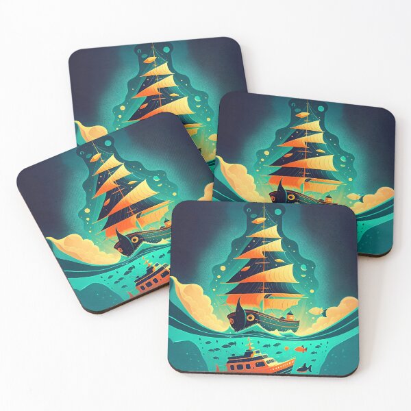 Item preview, Ocean Scene designed and sold by ArtFactoryAI.