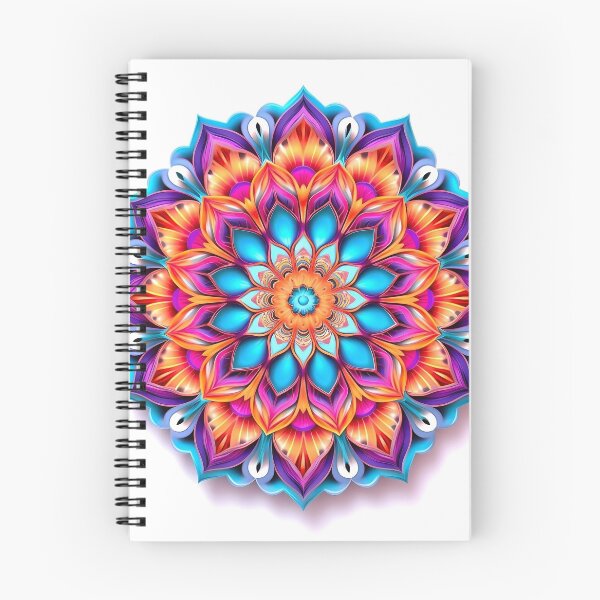 Item preview, Trippy Technicolor Mandalas designed and sold by Silverstormer.