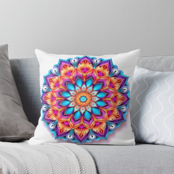 Item preview, Trippy Technicolor Mandalas designed and sold by Silverstormer.