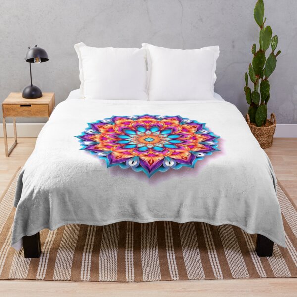 Item preview, Trippy Technicolor Mandalas designed and sold by Silverstormer.