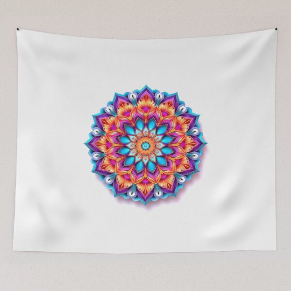 Item preview, Trippy Technicolor Mandalas designed and sold by Silverstormer.