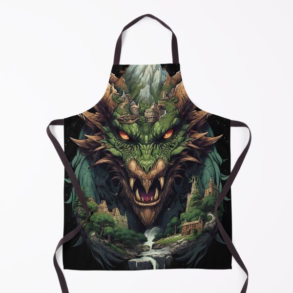 Artikelvorschau, Grüner Drache der Natur - Fantasy entworfen und verkauft von unknown-places.