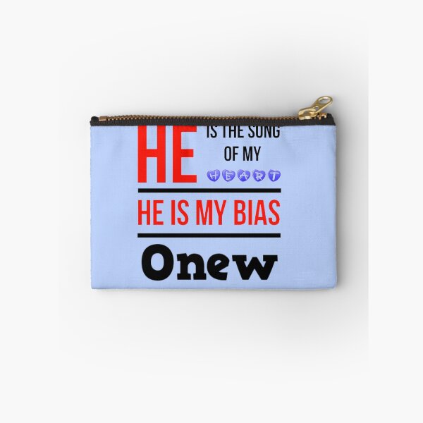 Item preview, HE IS MY BIAS LIGHT BLUE - ONEW designed and sold by Kpop Seoul Shop.