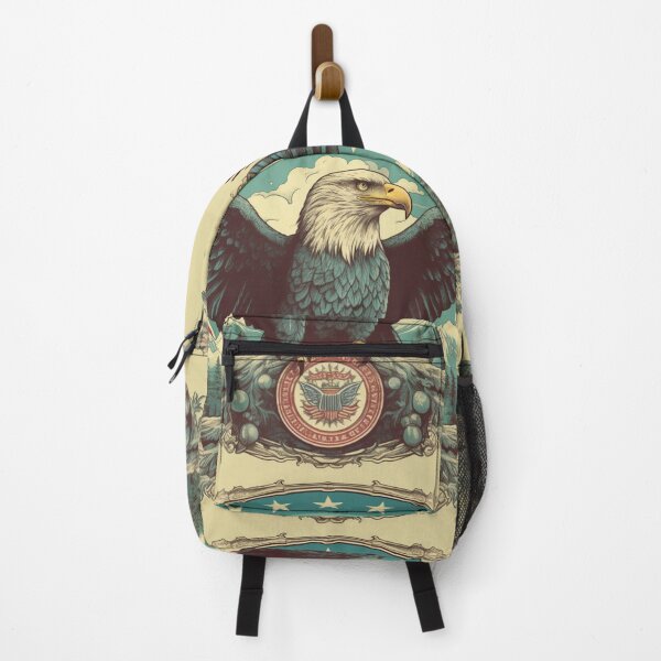 Item preview, Flight of Freedom: Vintage Americana Eagle Art Concept designed and sold by Bee Happy Creative™.
