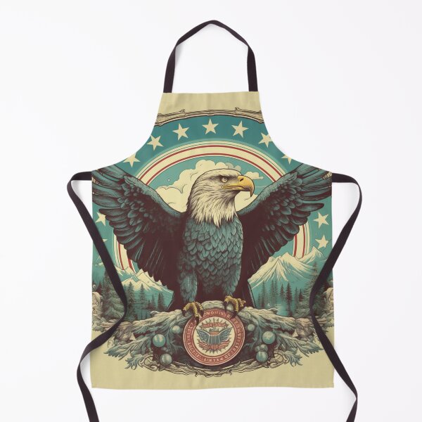 Item preview, Flight of Freedom: Vintage Americana Eagle Art Concept designed and sold by Bee Happy Creative™.