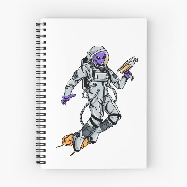 Item preview, Astronauta alienígena designed and sold by luvrest.