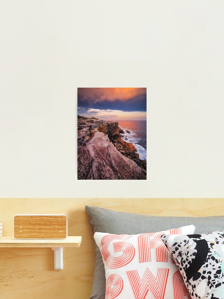 Thumbnail 1 of 3, Photographic Print, Kurnell Cliffs, Kamay Botany Bay National Park, New South Wales, Australia designed and sold by Michael Boniwell.