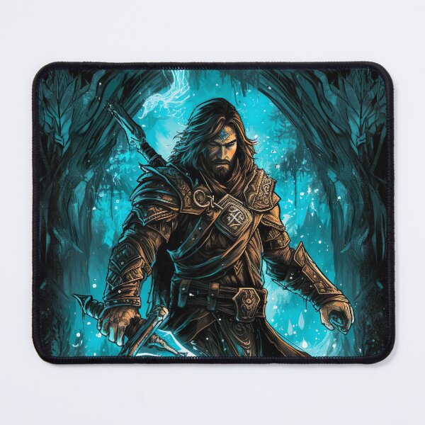 Item preview, Warrior with ice sword - fantasy designed and sold by unknown-places.