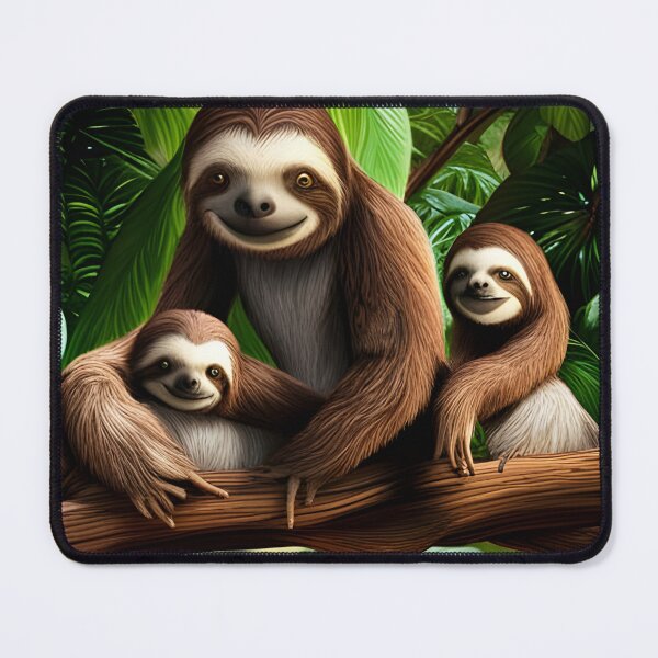 Item preview, Happy Sloth Family designed and sold by tpixx.