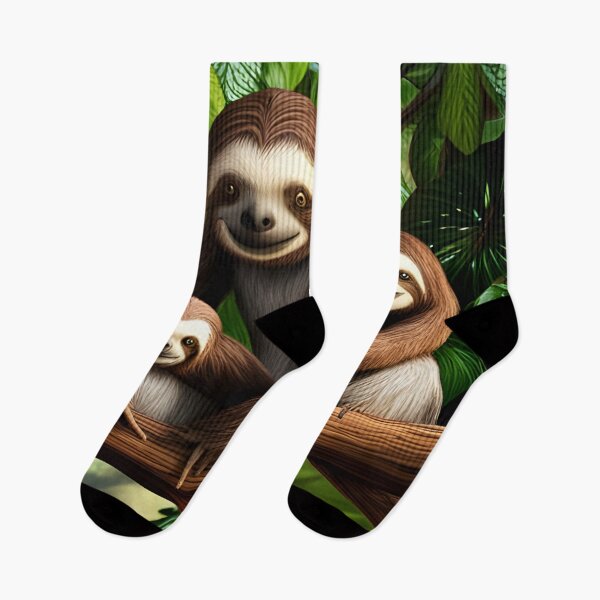 Item preview, Happy Sloth Family designed and sold by tpixx.