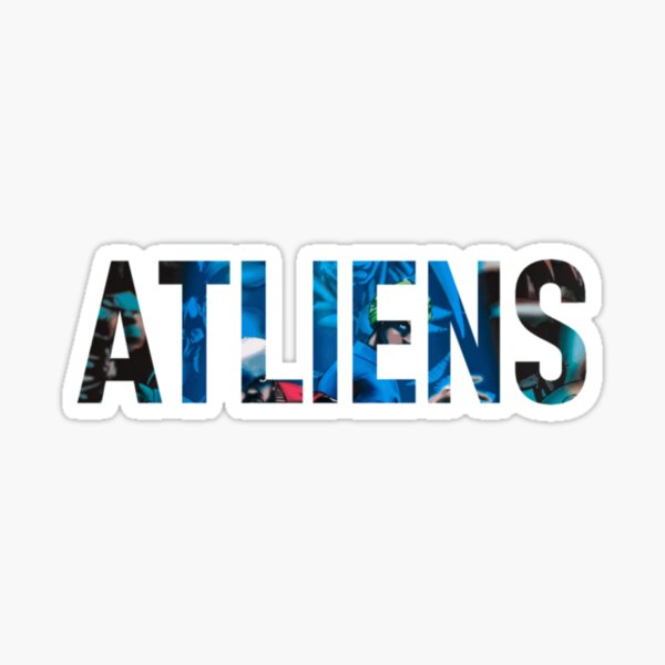 Atliens Sticker for Sale by LiunaticFringe