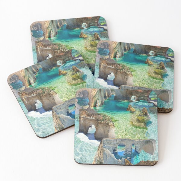 Item preview, natural arches, sea, shallow water designed and sold by Maria Mihailova.