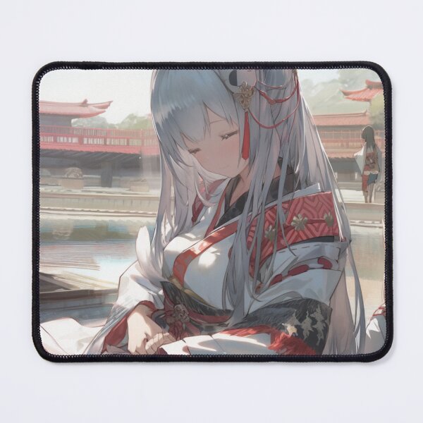 Item preview, Cute Japanese Anime Girl : Enchanting Beauty with Majestic Powers in Captivating Fantasy Art designed and sold by Zibes-Limited.