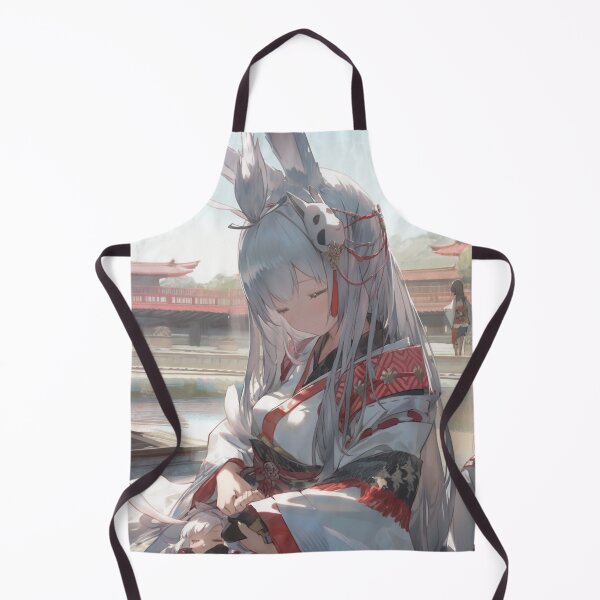 Item preview, Cute Japanese Anime Girl : Enchanting Beauty with Majestic Powers in Captivating Fantasy Art designed and sold by Zibes-Limited.