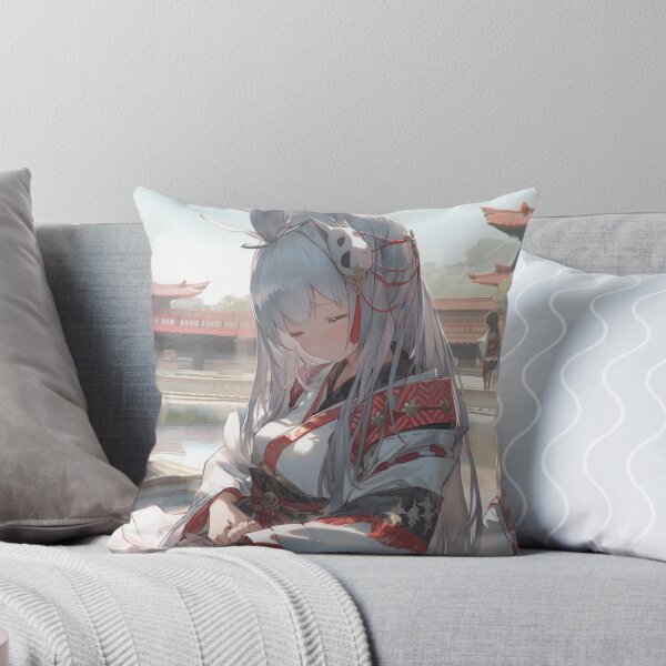 Item preview, Cute Japanese Anime Girl : Enchanting Beauty with Majestic Powers in Captivating Fantasy Art designed and sold by Zibes-Limited.