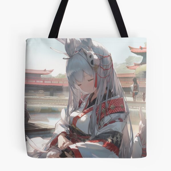 Item preview, Cute Japanese Anime Girl : Enchanting Beauty with Majestic Powers in Captivating Fantasy Art designed and sold by Zibes-Limited.