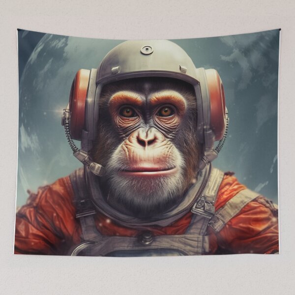 Item preview, Space Astronaut Monkey designed and sold by jamesschoen.