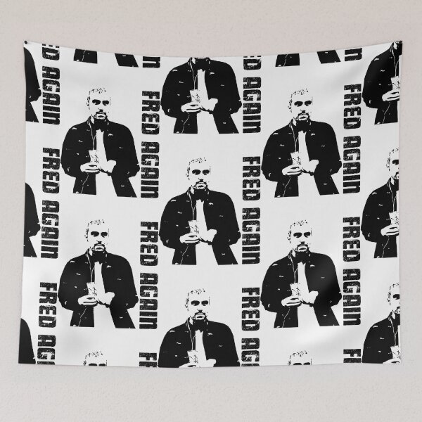 Item preview, Fred Again record producer illustration designed and sold by tharpmonet.