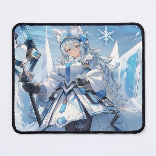 Item preview, Cute Japanese Anime Girl in Magic World: Enchanting Beauty with Majestic Powers in Captivating Fantasy Art designed and sold by Zibes-Limited.