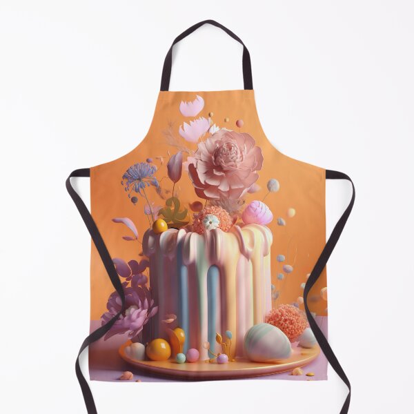 Item preview, Small flowery cake designed and sold by PoppinArtFox.