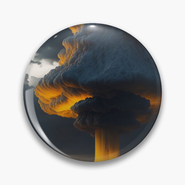 Item preview, Inferno in the Sky: Captivating Nuclear Explosion Art|Nuclear weapon|Russo Ukrainian War|nuclear explosion|Manhattan Project designed and sold by RedArtG09.