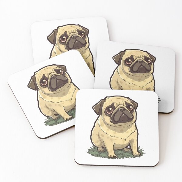 Item preview, Please Feed Me Cute Pug Design  designed and sold by BrilliantTShop.