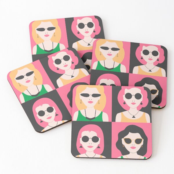 Item preview, Four stylish girls designed and sold by NIKOMI STUDIO.