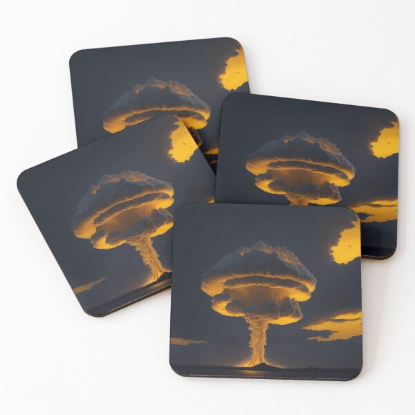 Item preview, Explosive Luminescence:The Luminous Mushroom Cloud|H Bomb|Hydrogen Bomb|Robert Oppenheimer designed and sold by RedArtG09.