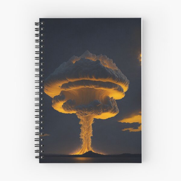Item preview, Explosive Luminescence:The Luminous Mushroom Cloud|H Bomb|Hydrogen Bomb|Robert Oppenheimer designed and sold by RedArtG09.