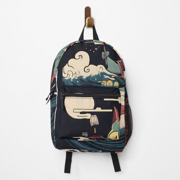 Item preview, Cat Yokai Paddling! designed and sold by ice1103.