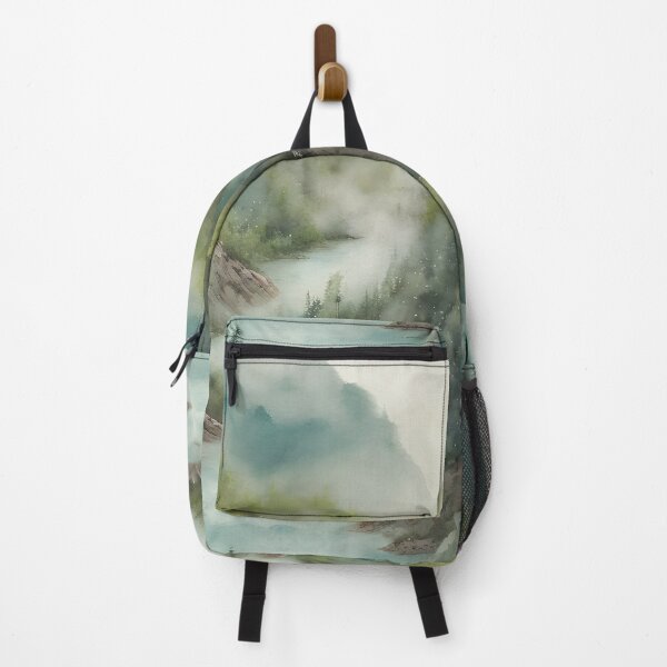 Item preview, Foggy Mountain Landscape 5 - Pintura china designed and sold by joejiing.