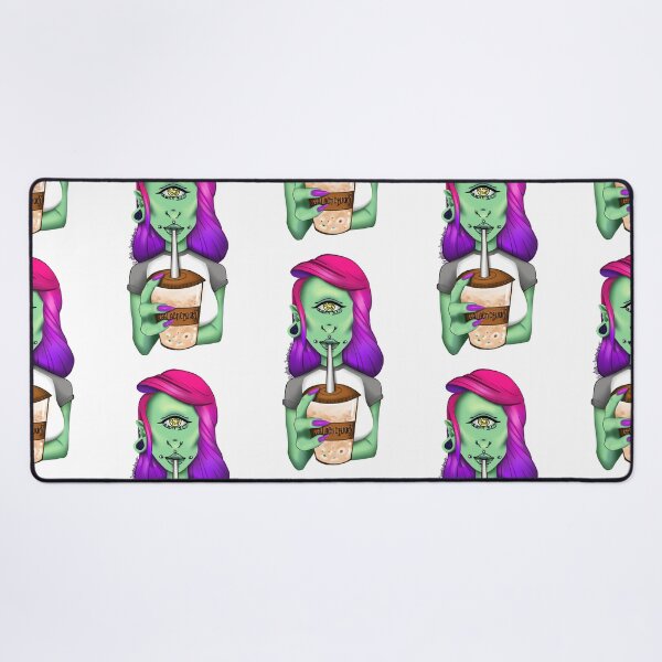 Item preview, Alternative alien drinking boba designed and sold by AliceWonderdraw.