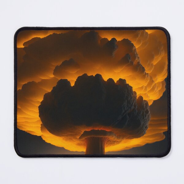 Item preview, The Power of Devastation: Dynamic Nuclear Explosion Art|Nuclear weapon|Russo Ukrainian War|nuclear explosion designed and sold by RedArtG09.