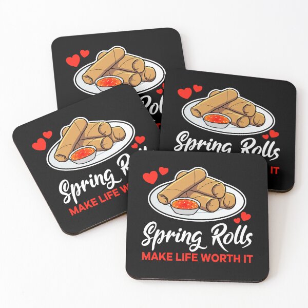 Item preview, Spring Rolls make life worth it saying designed and sold by jonmlam.