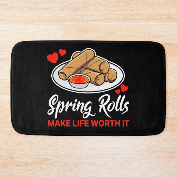 Item preview, Spring Rolls make life worth it saying designed and sold by jonmlam.