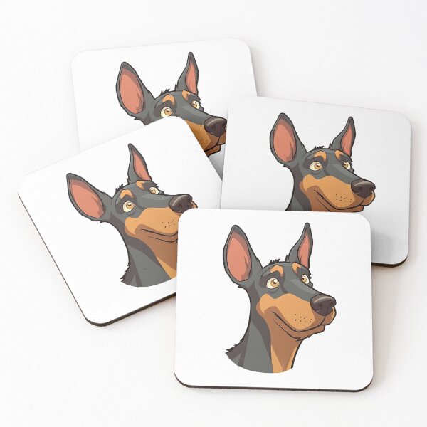 Item preview, Cute Anime Doberman Pincher  designed and sold by BrilliantTShop.